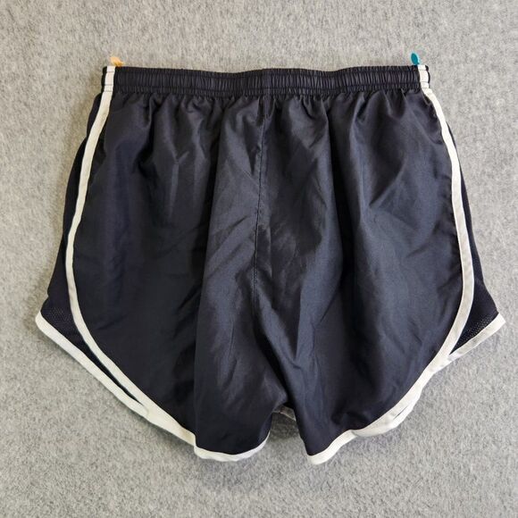Nike Running Shorts Womens Small Black Dri Fit Built In Brief Mesh Panels - Picture 15 of 16